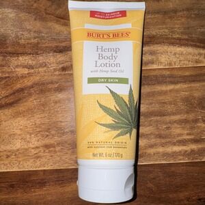 Burt's Bees Hemp Body Lotion 6 oz Skincare -  New‎